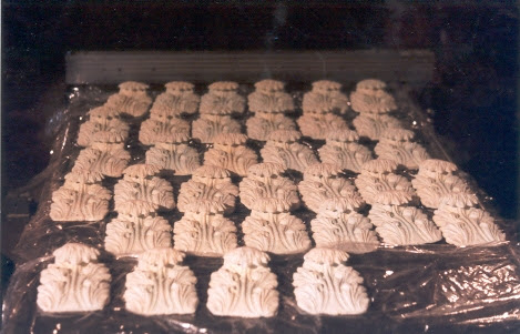 Carter casting acanthus leaf ornaments